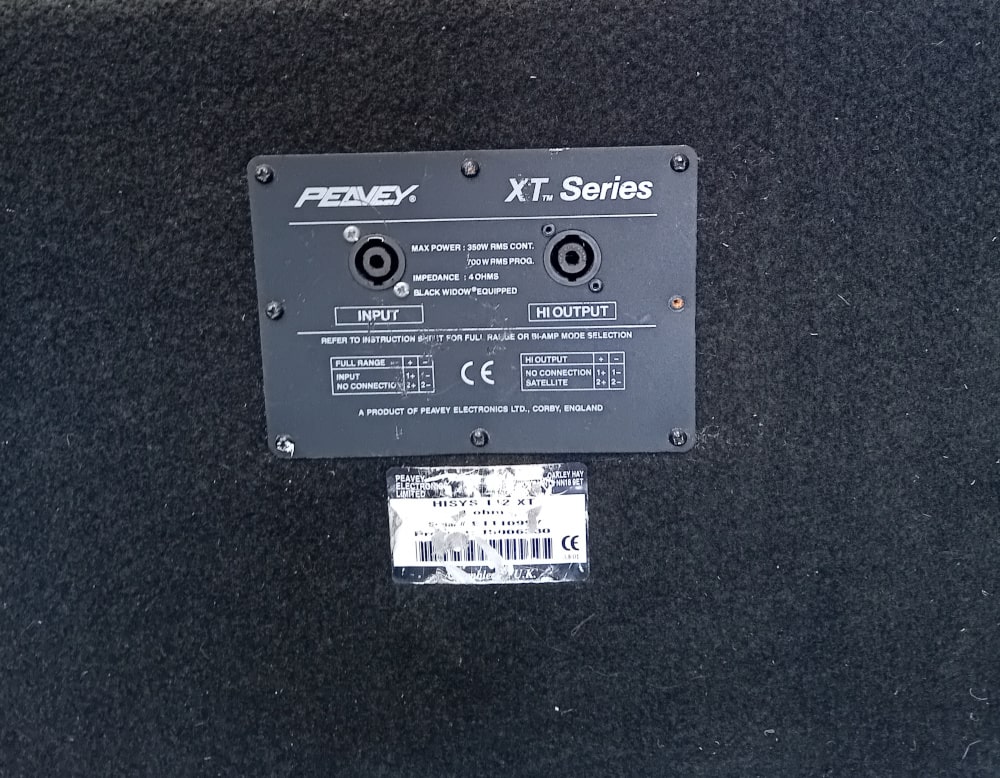 PR Peavey 12" Bins 350W - Image 3
